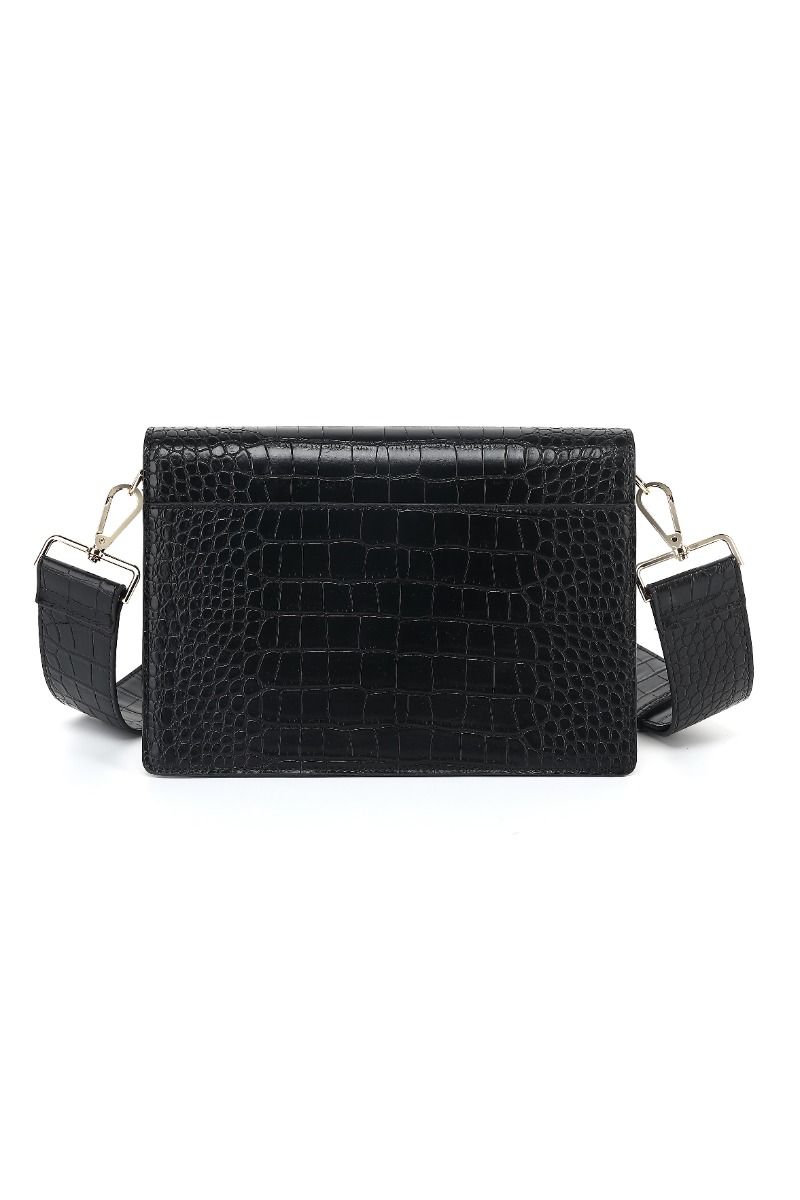 Noella - Taske - Gigi Bag - Black Croc
