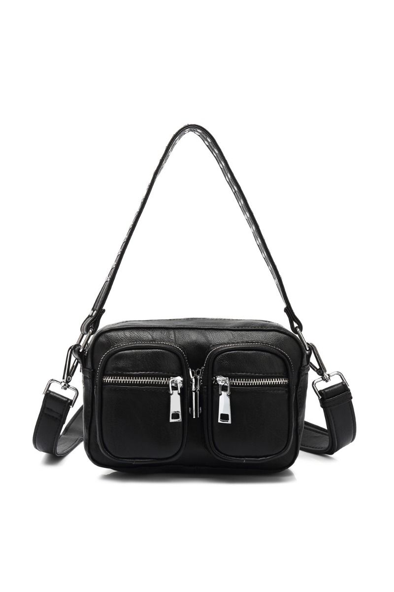 Noella - Taske - Kendra Bag - Black Nappa Look