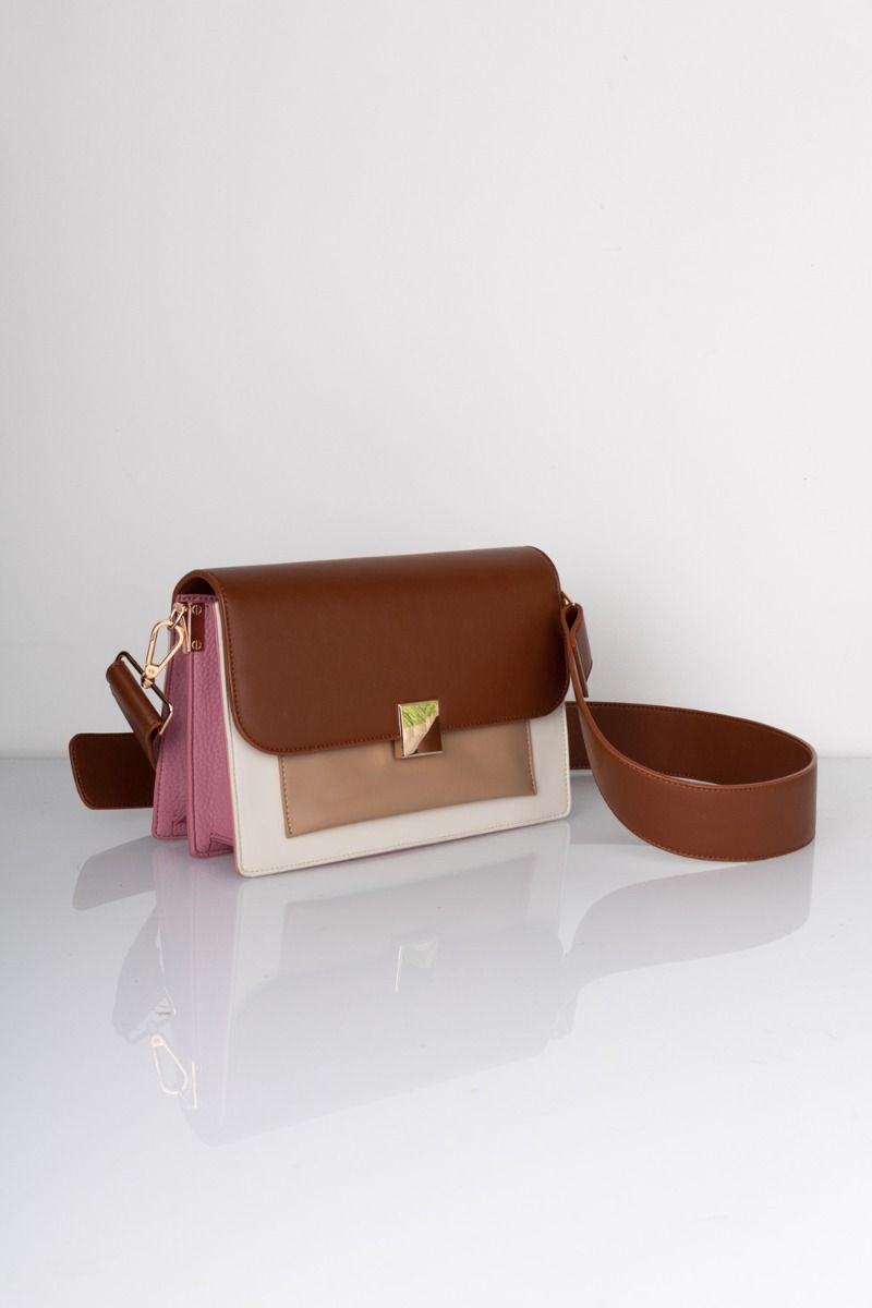 Noella - Taske - Nena Bag - Cognac Mix
