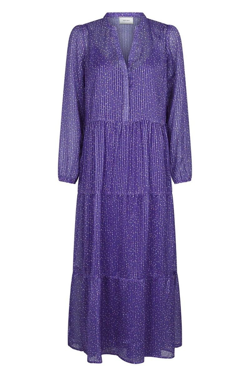 Neo Noir - Kjole - Nobis Sparkle Dress - Purple
