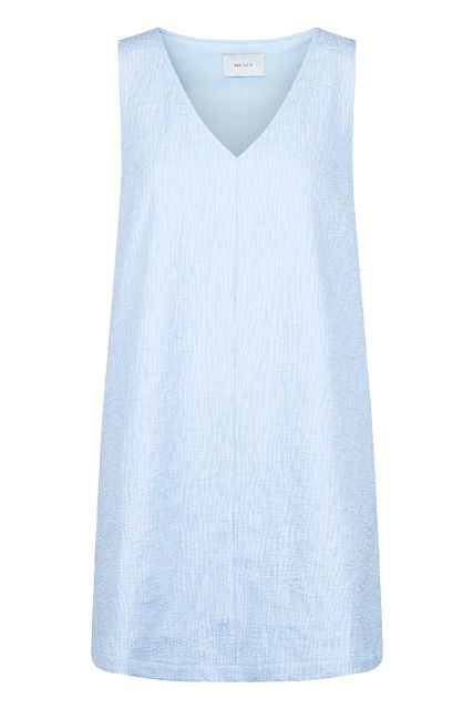 Neo Noir - Kjole - Sabbie Structure Dress - Light Blue