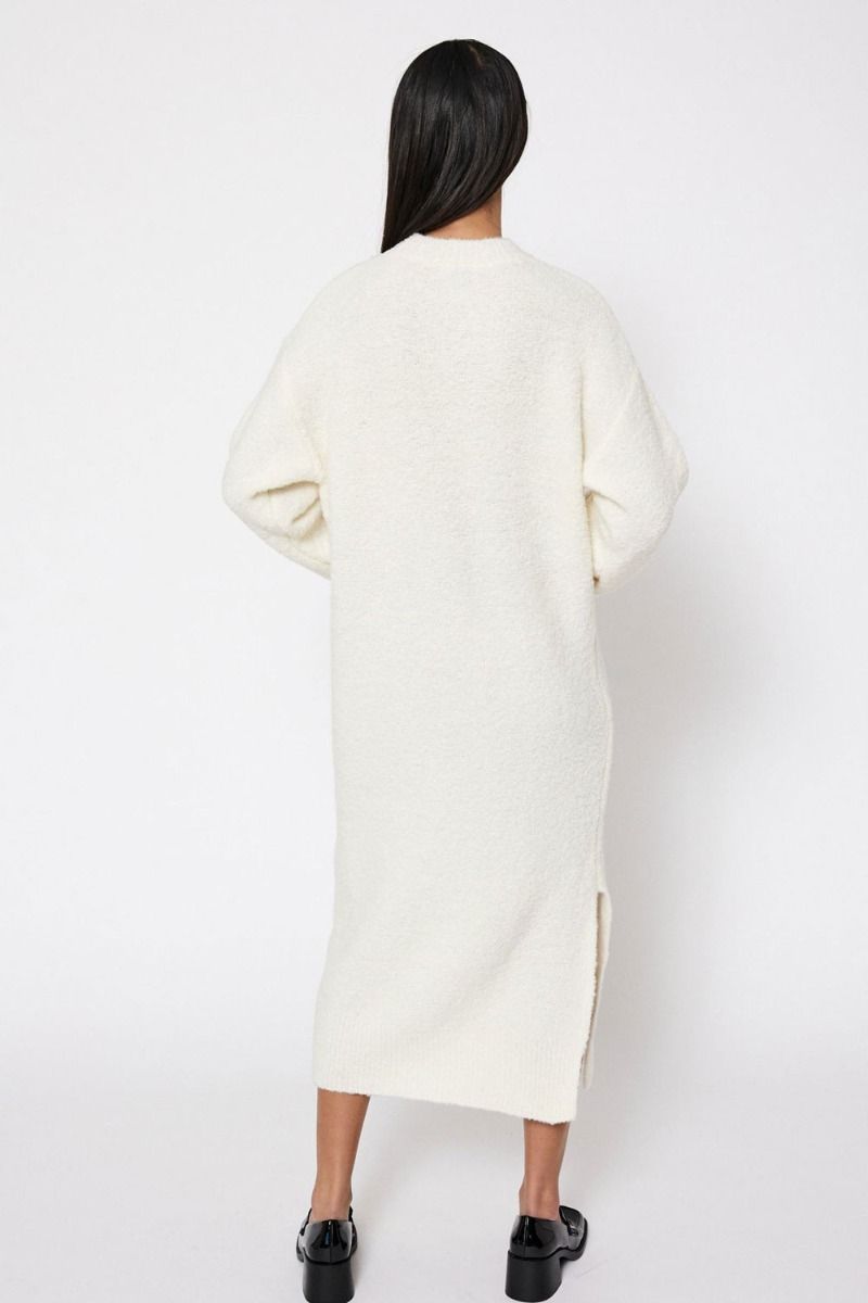NORR - Kjole - Vica Knit Dress - Off-White