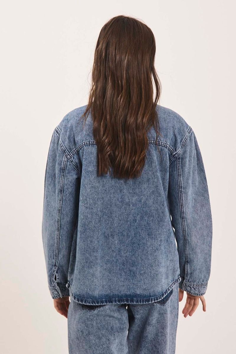 Norr - Skjorte - Daytona Denim Shirt - Light Blue Wash
