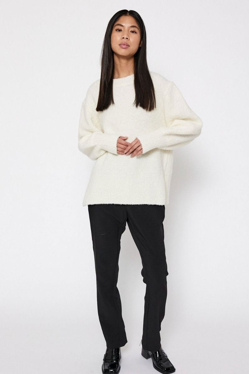 NORR - Strik - Vica Knit Top - Off-White