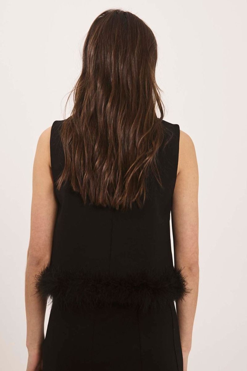 Norr - Top - Feather Top - Black