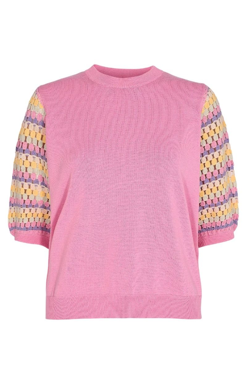 Nümph - Bluse - Nunanett Pullover - Begonia Pink