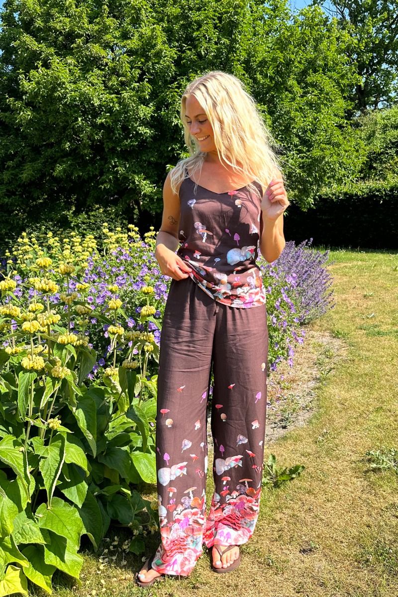 Nümph - Bukser - Nupeggy Pants - Chicory Coffee