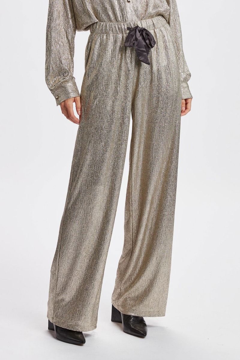 Nümph - Bukser - Nuydun Pants - Silver