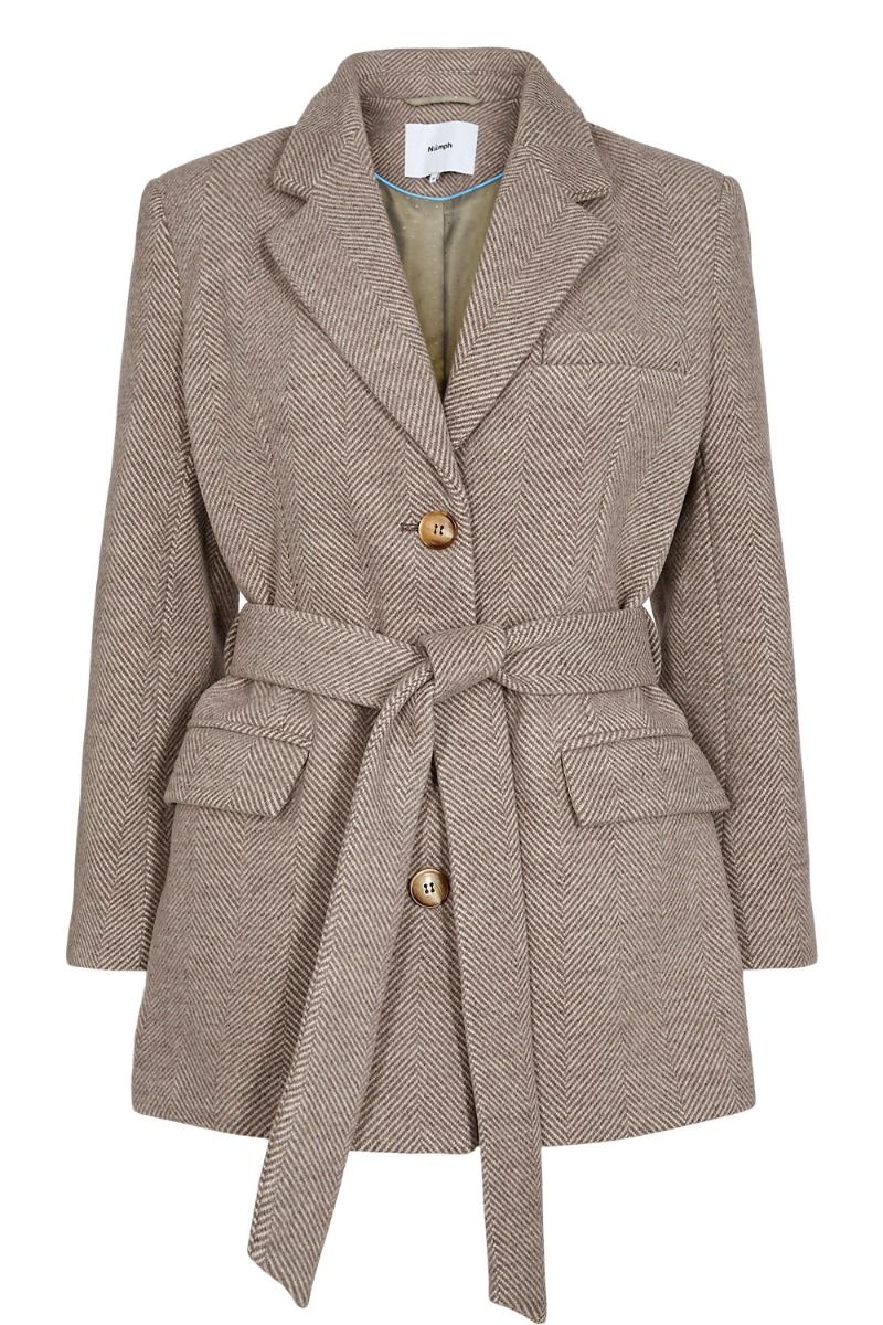 Nümph - Jakke - Nulibby Blazer Jacket - Chicory Coffee