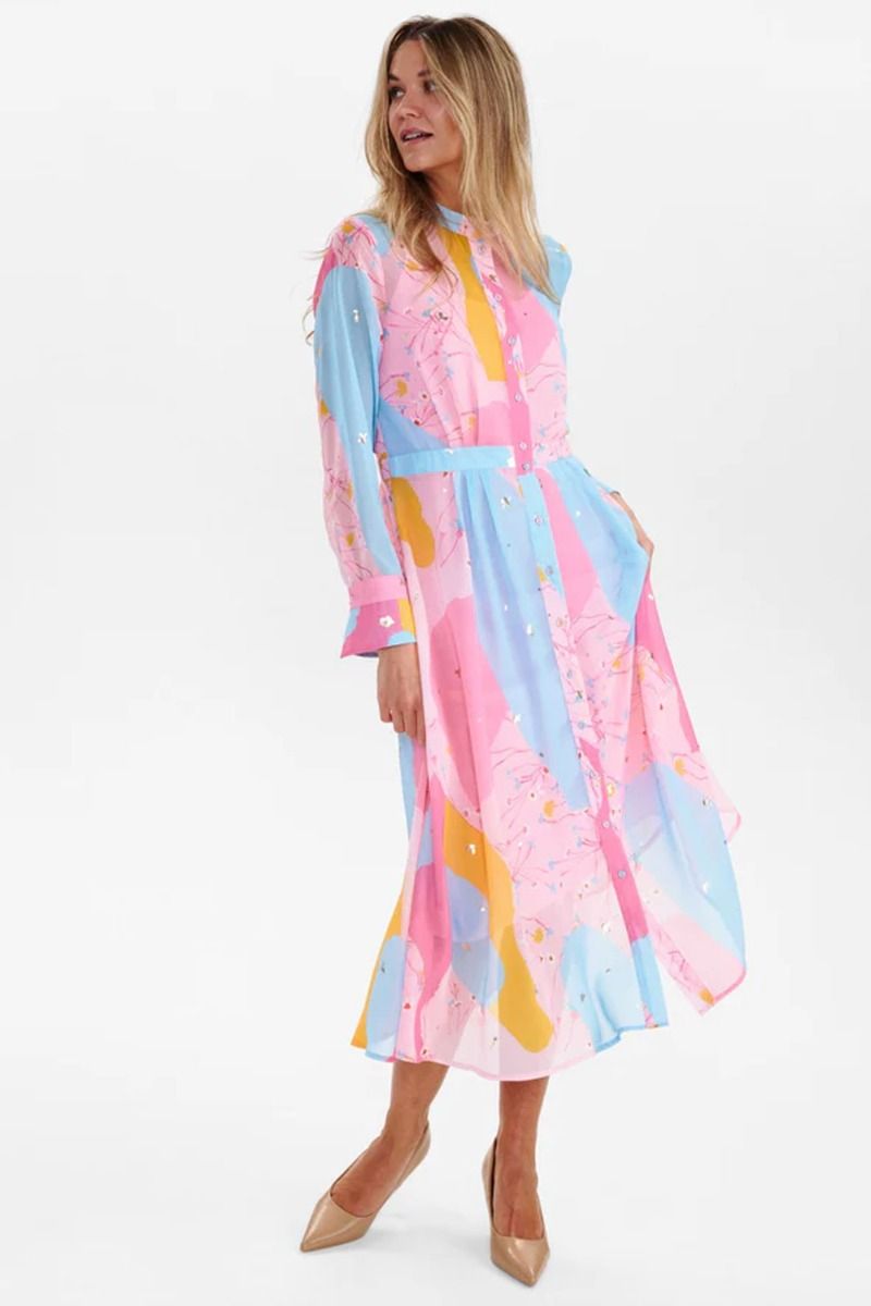 Nümph - Kjole - Nukyndall New Dress - Crystal Blue