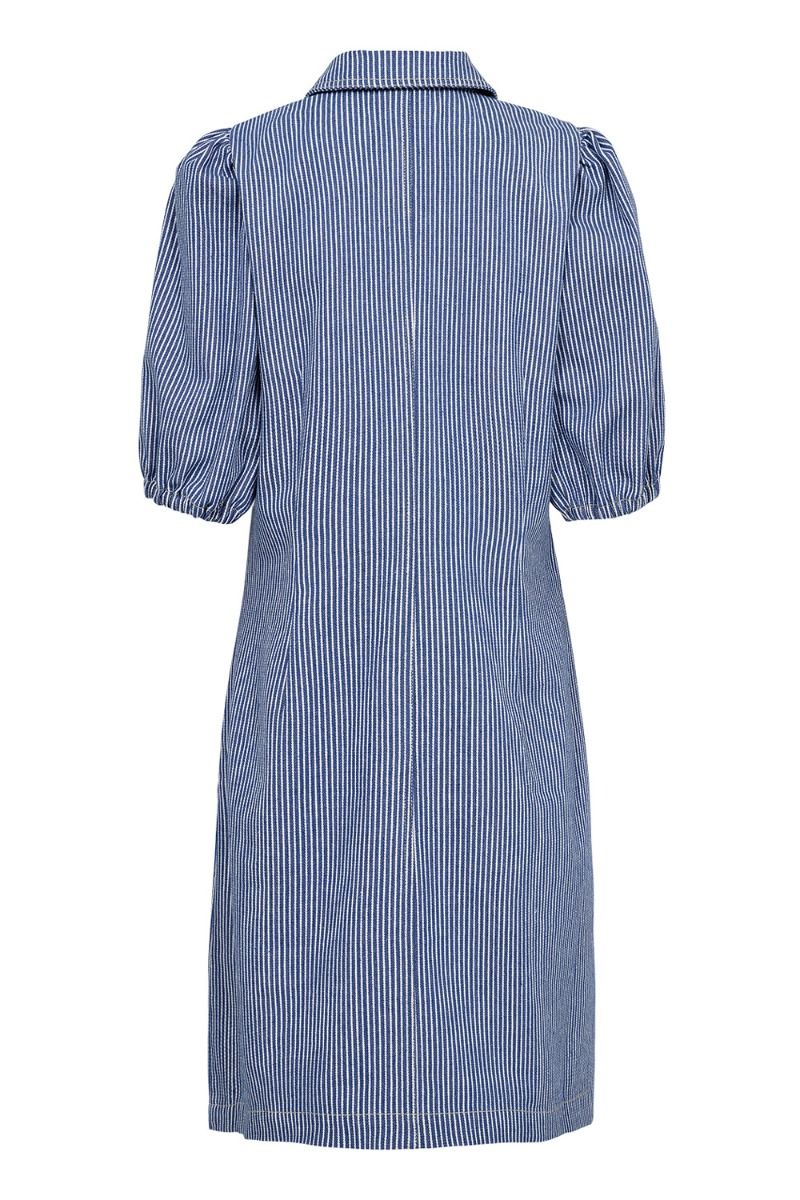 Nümph - Kjole - Nupernille Dress - 3013 - Medium Blue Denim