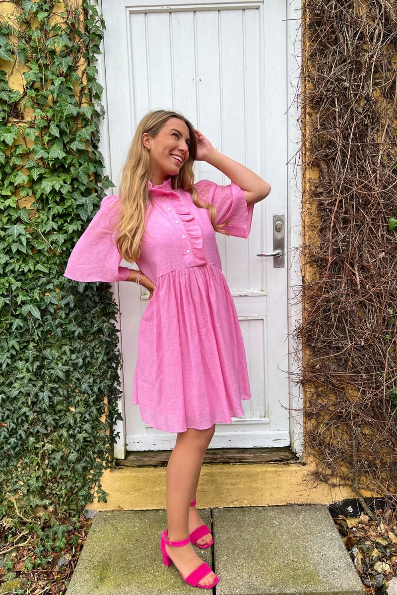 Nümph - Kjole - Nuramona Dress - Begonia Pink