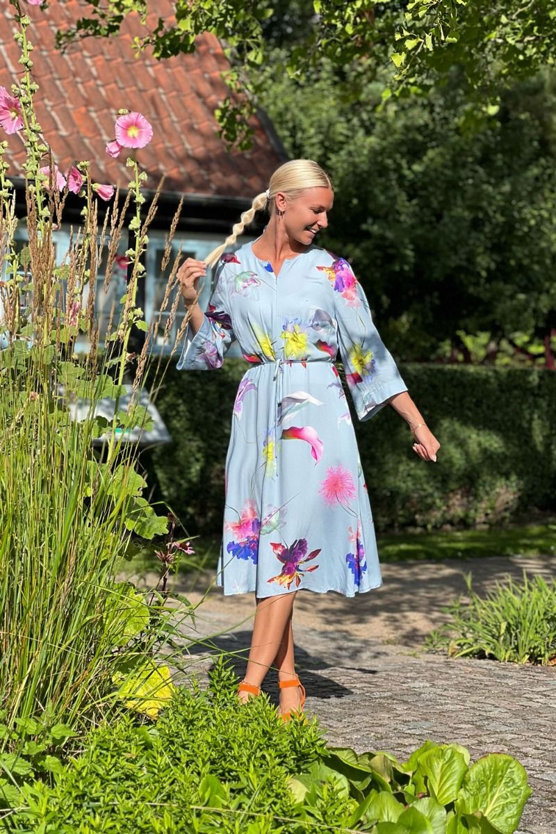 Nümph - Kjole - Nurita New Dress - Blue Fog