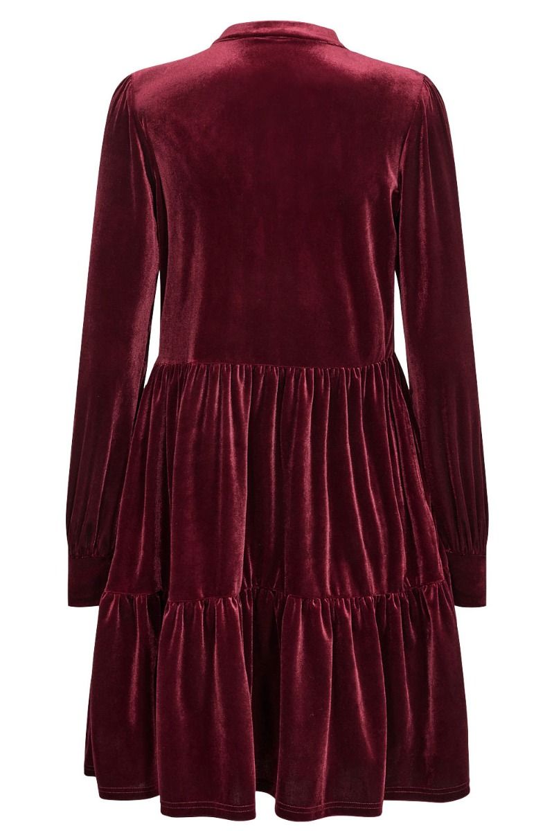 ❤︎ Nümph - Kjole - Nuveda Dress - Zinfandel