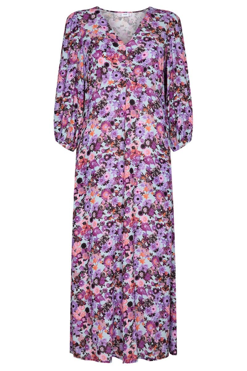 Nümph - Kjole - Nuwera Dress - Blue Fog