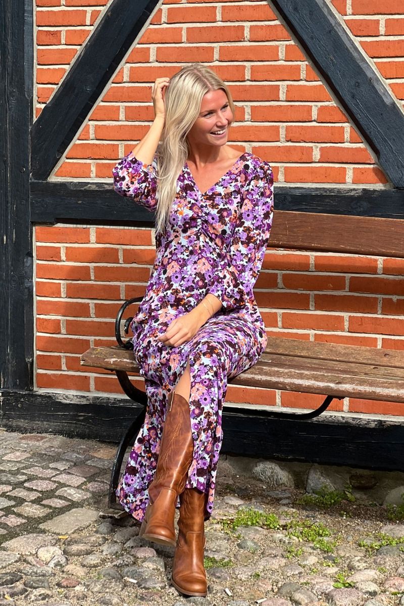 Nümph - Kjole - Nuwera Dress - Blue Fog