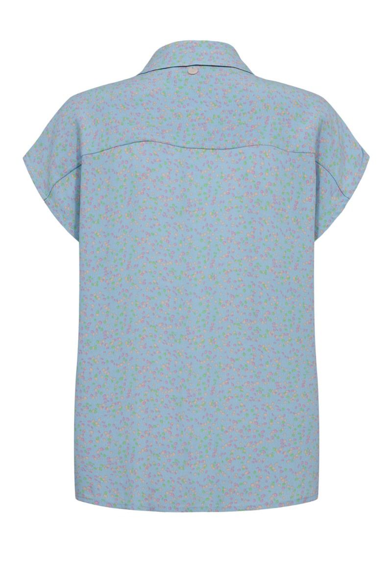 Nümph - Skjorte - Nukira Sleeveless Shirt - Clear Sky