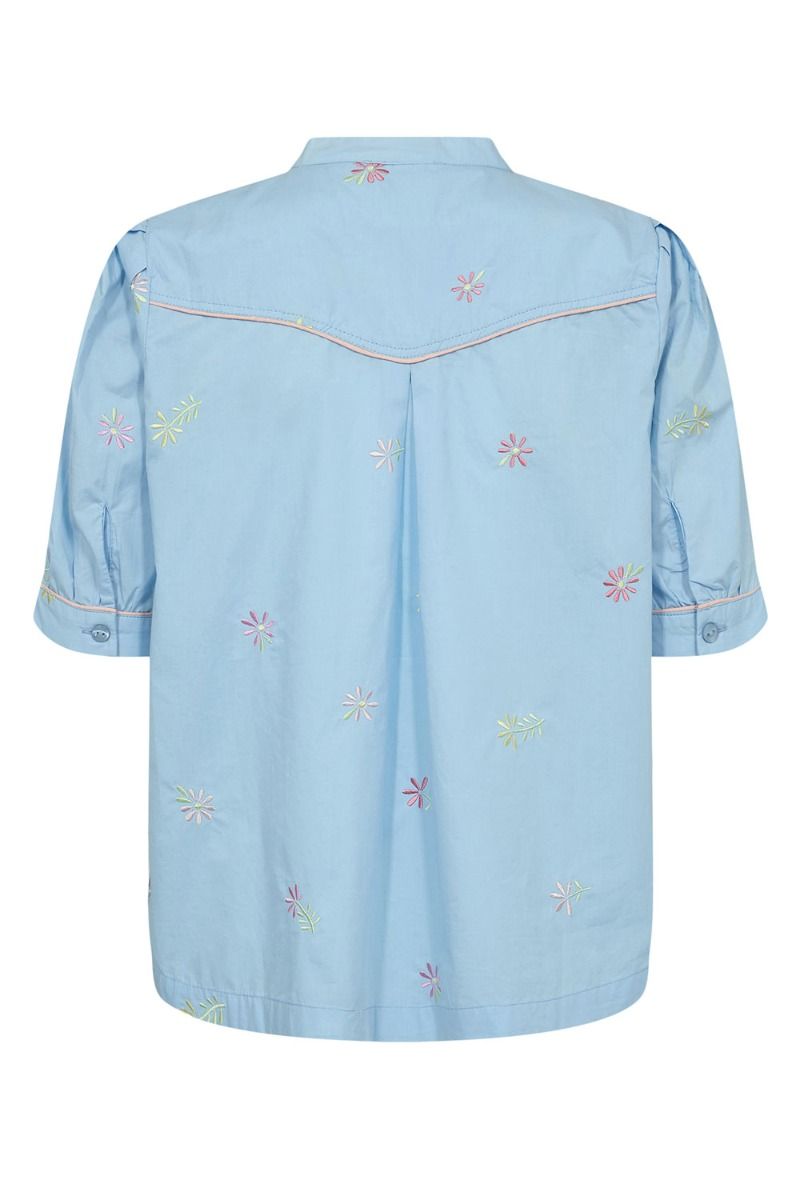 Nümph - Skjorte - Numelissa SS Shirt - Clear Sky