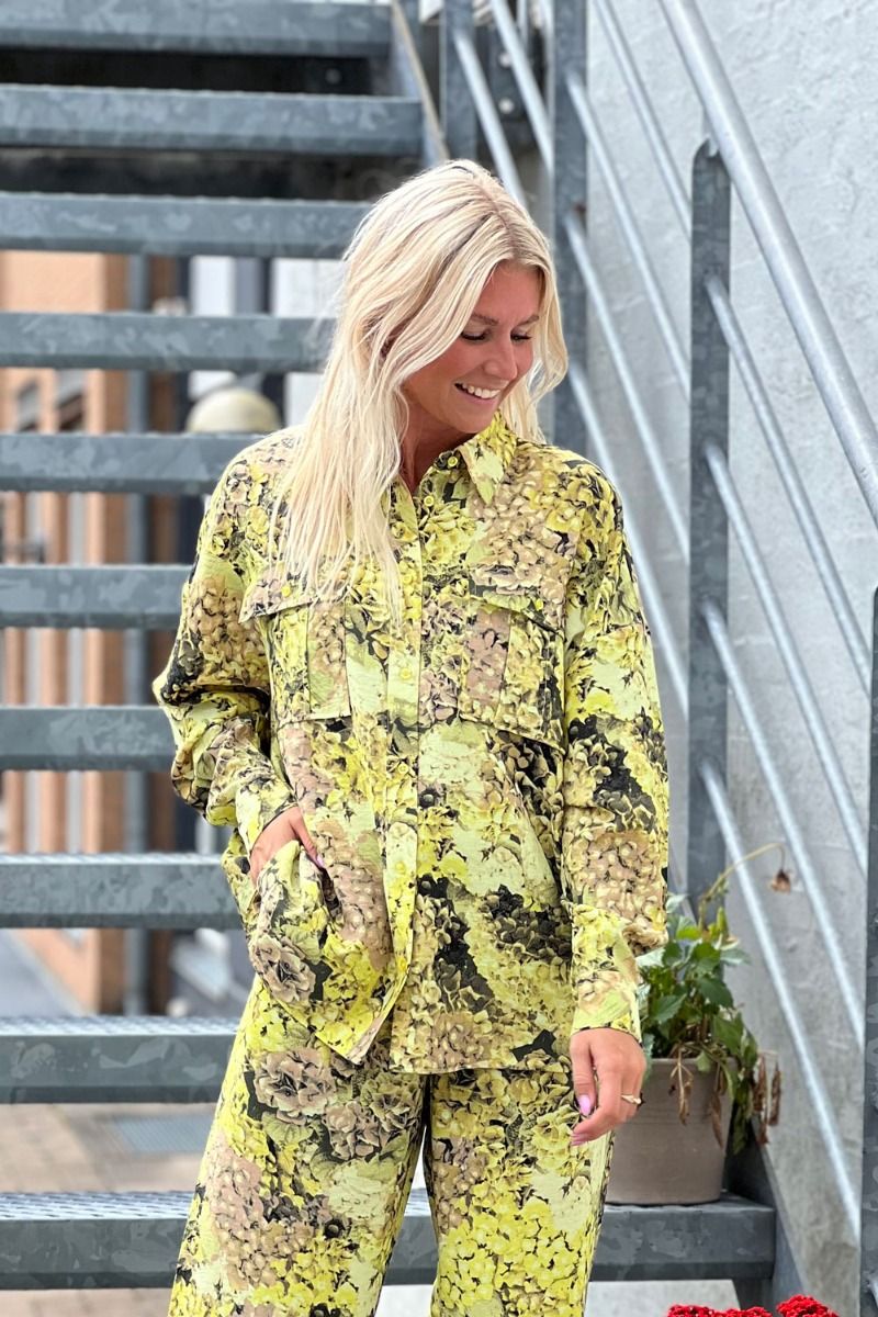 Nümph - Skjorte - Nupauline Shirt - Limeade