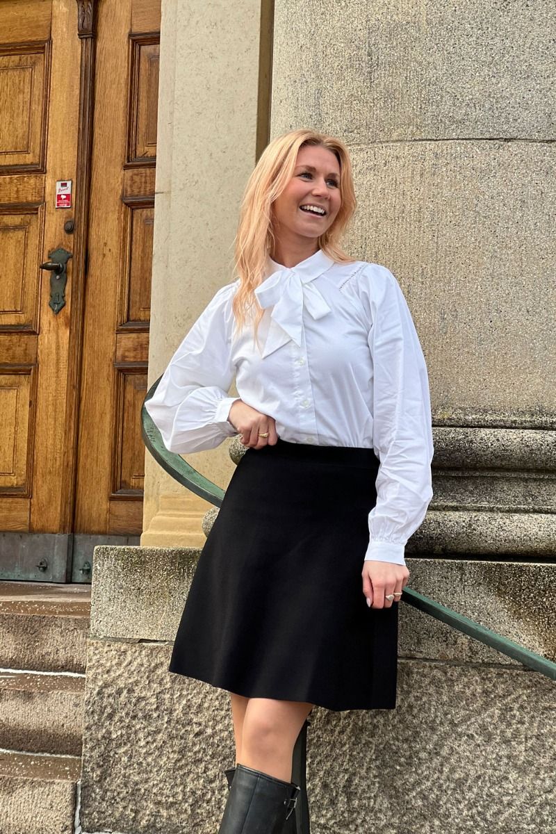 Nûmph - Skjorte - Nu Perline Shirt - Bright White