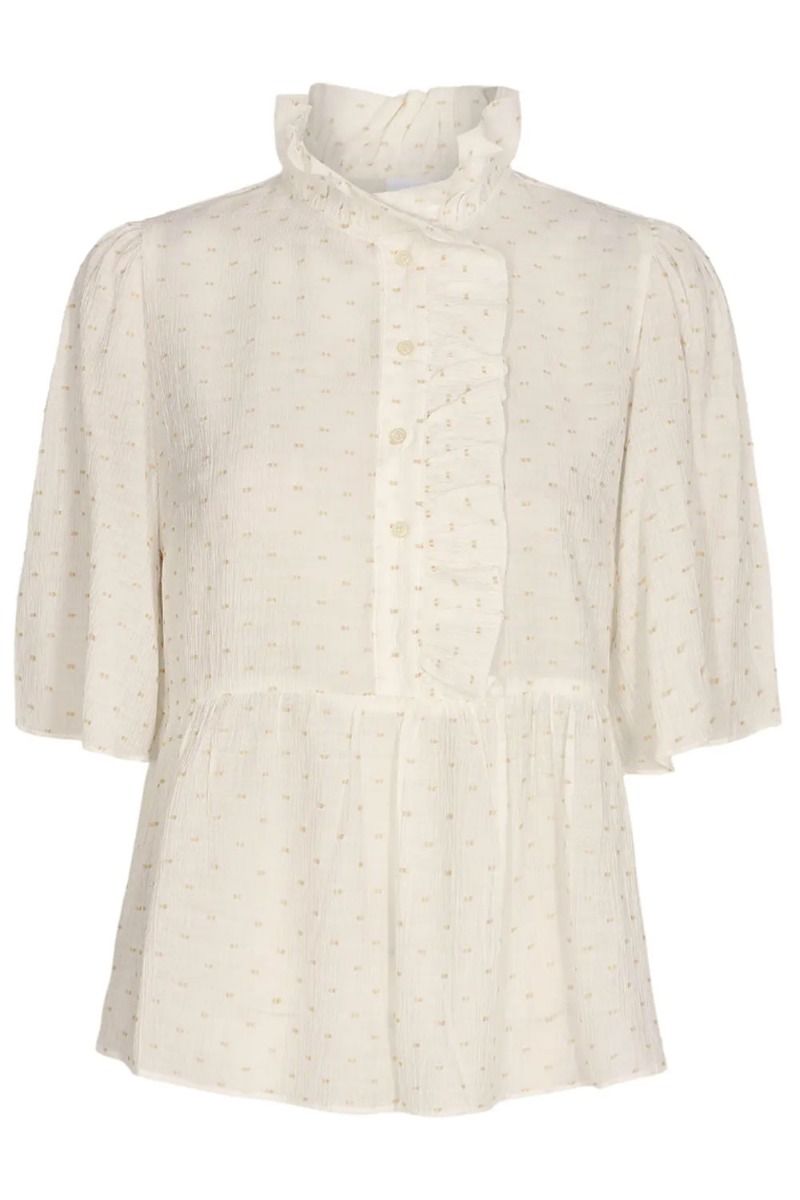 Nümph - Skjorte - Nuramona Shirt - Bright White