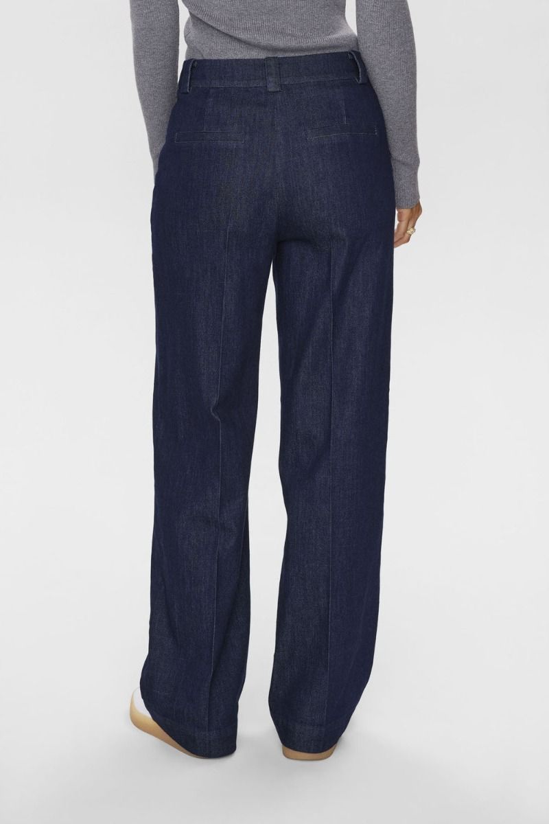 Nümph - Bukser - Nualetta Panbts - Dark Blue Denim 