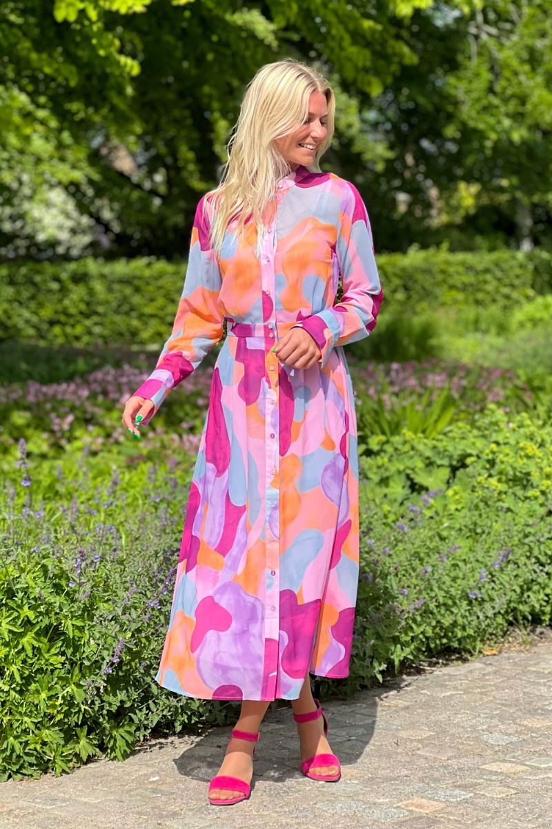Nümph - Kjole - Nukyndall New Dress - Tangerine