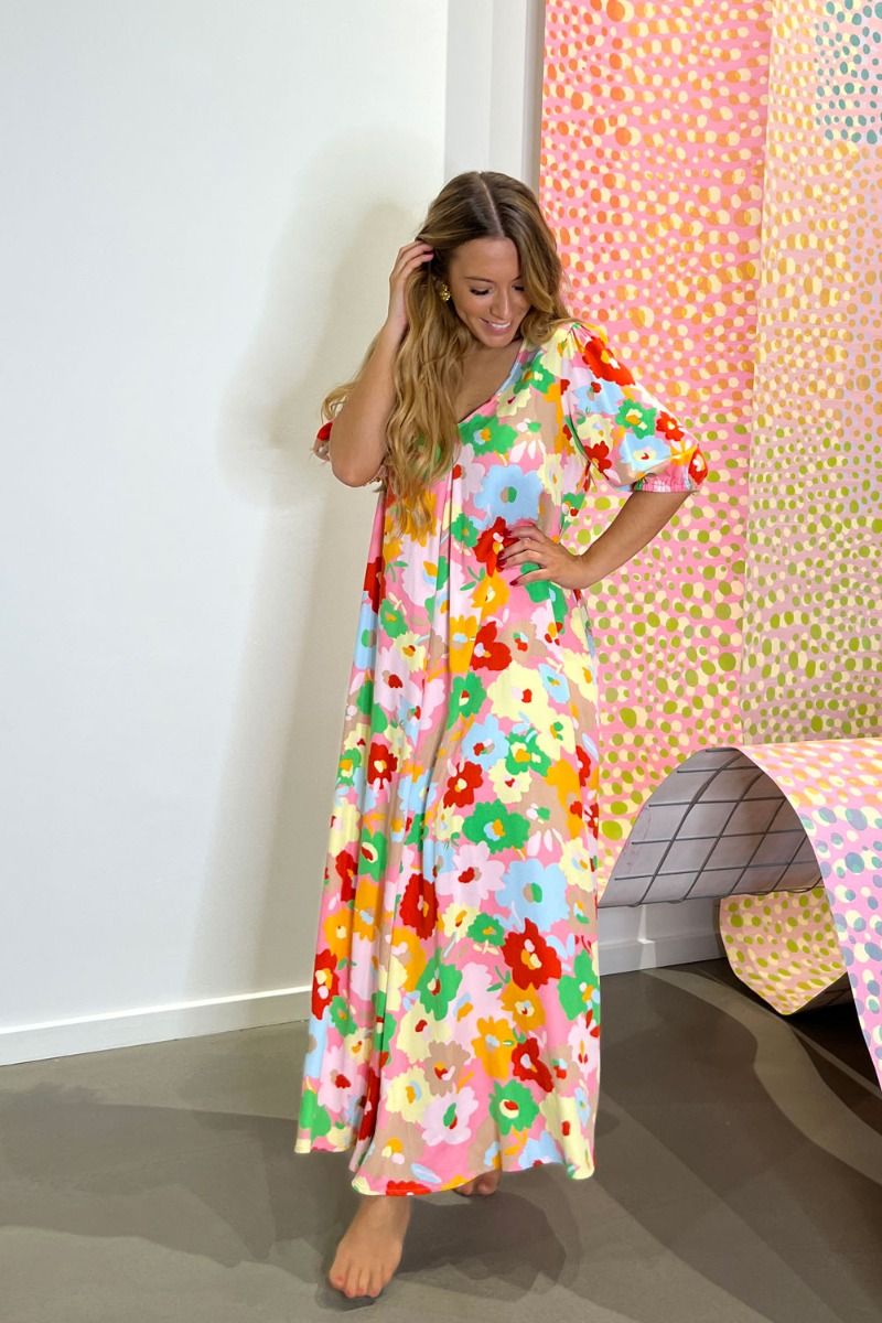 Nümph - Kjole - Nuzahra Celadine Dress - Plumeria