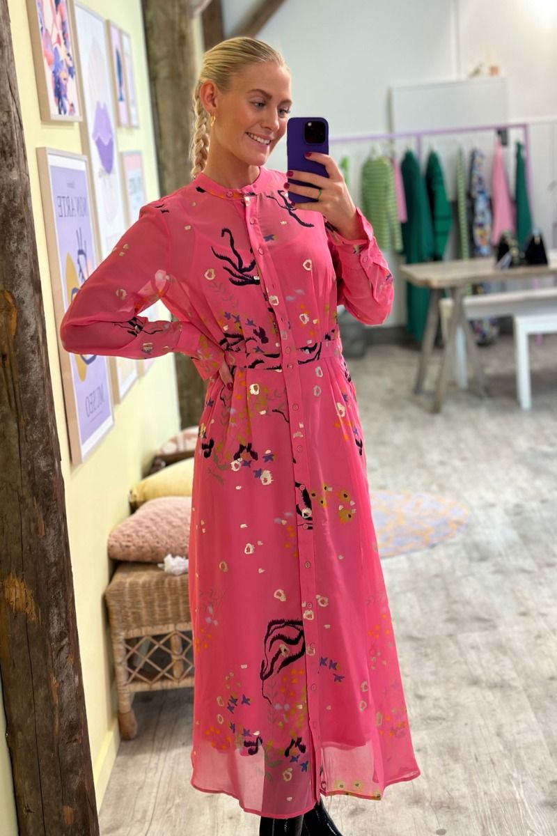 Nümph - Kjole - Nukyndall Dress - Strawberry Moon