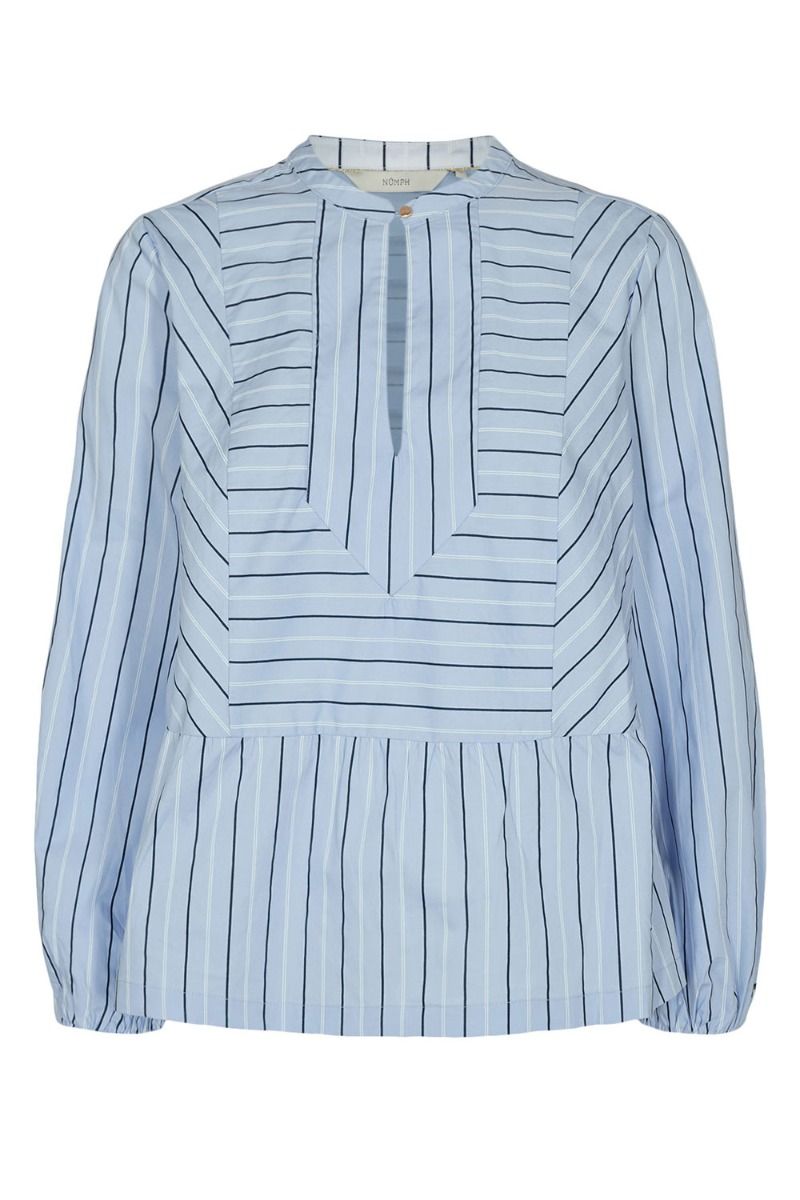 Nümph - Bluse - Clove Blouse - Cashmere Blue