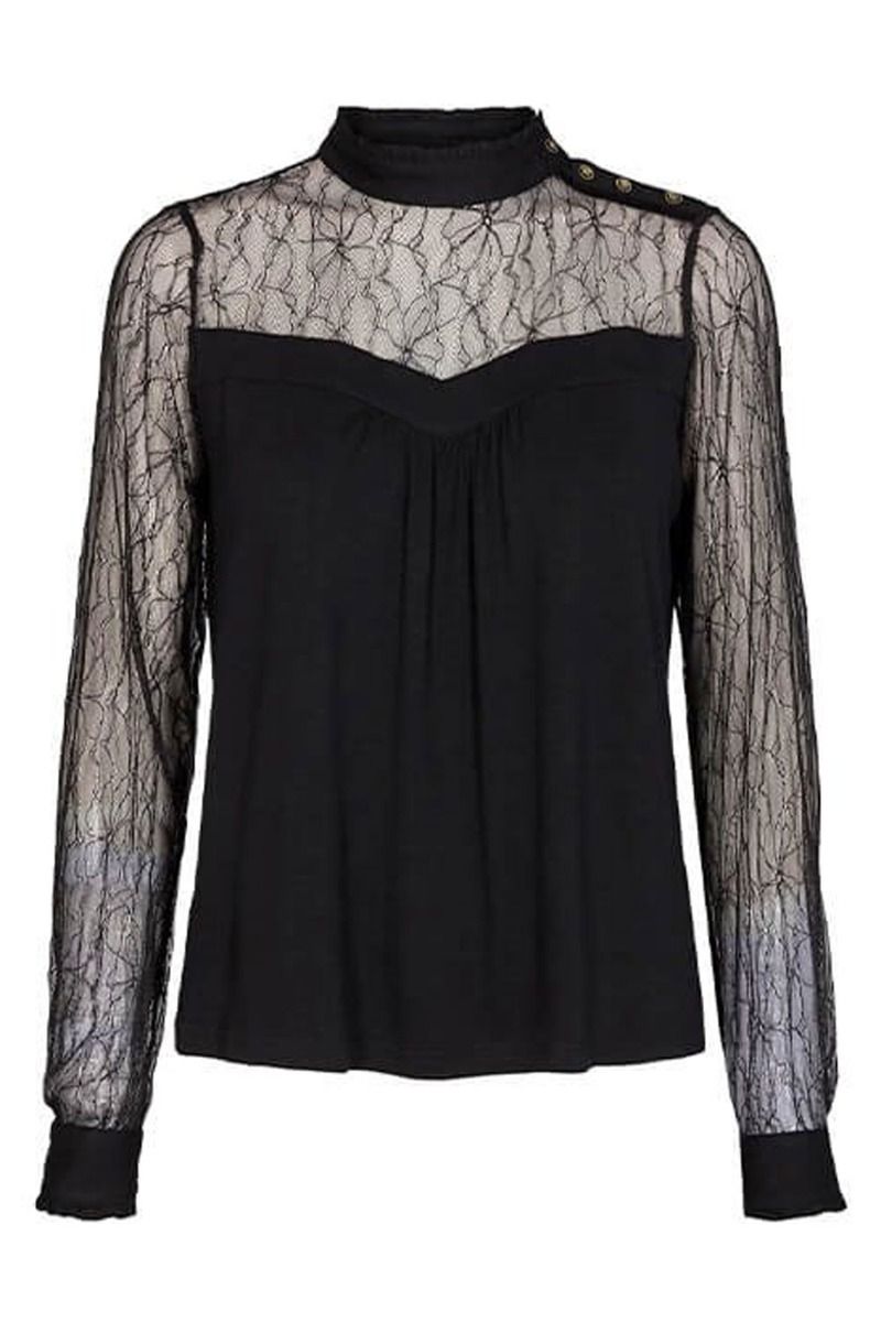 Nümph - Bluse - Nubille Blouse - Caviar