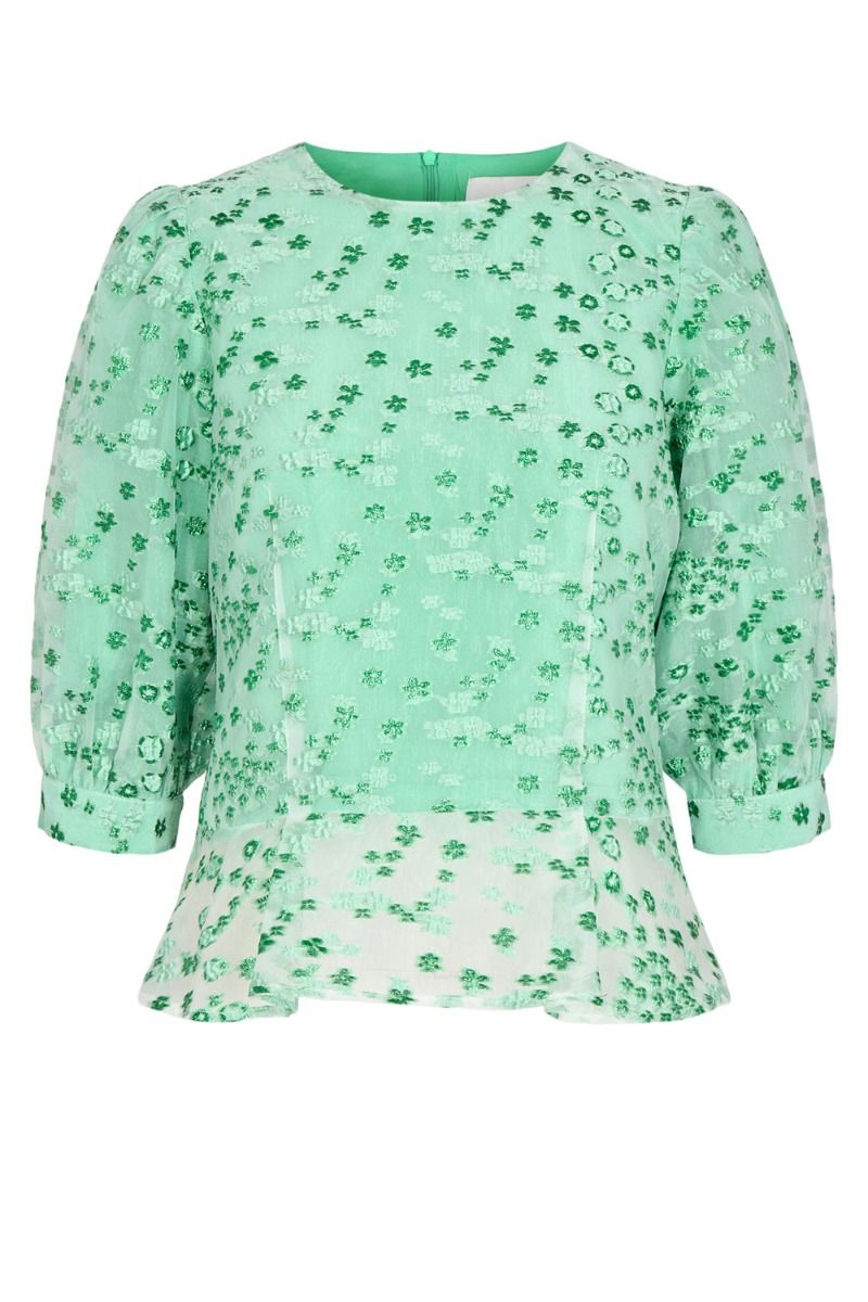 Nümph - Bluse - Nuedmee Blouse - Kelly Green