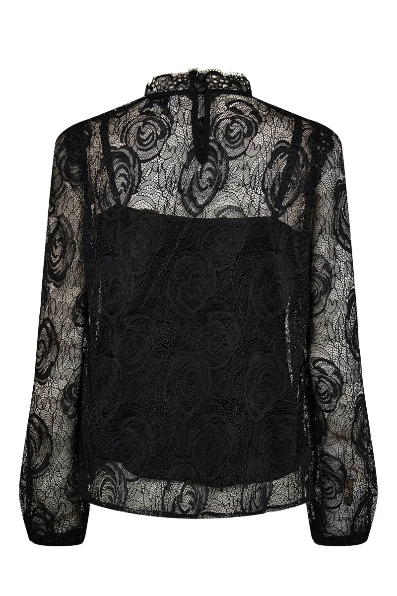 Nümph - Bluse - Nuibis Shirt - Caviar