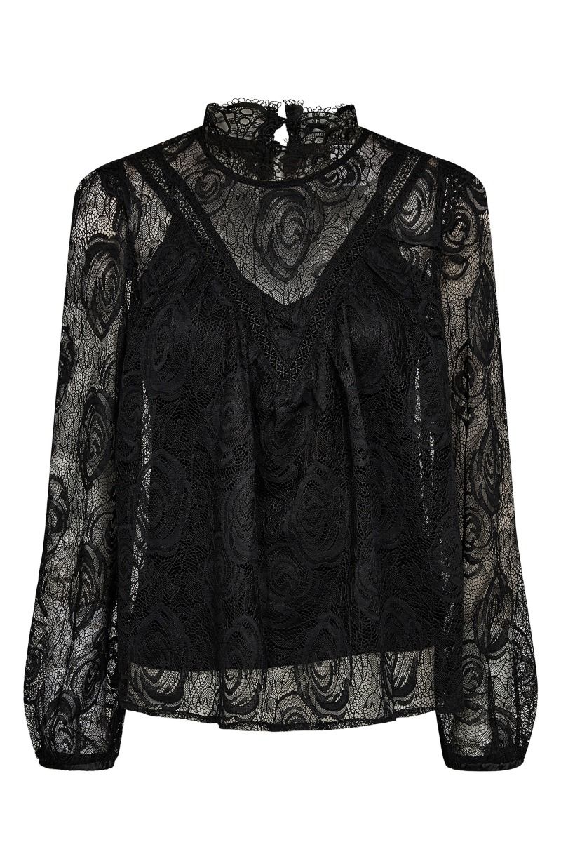 Nümph - Bluse - Nuibis Shirt - Caviar