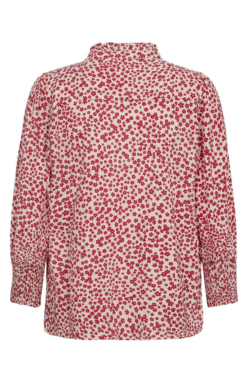 Nümph - Skjorte - NU Iva Shirt - Geranium
