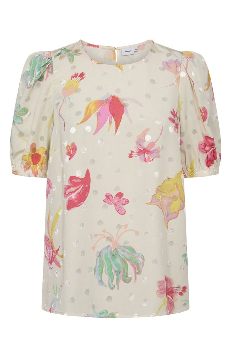 Nümph - Bluse - Numoira SS Shirt - Pristine