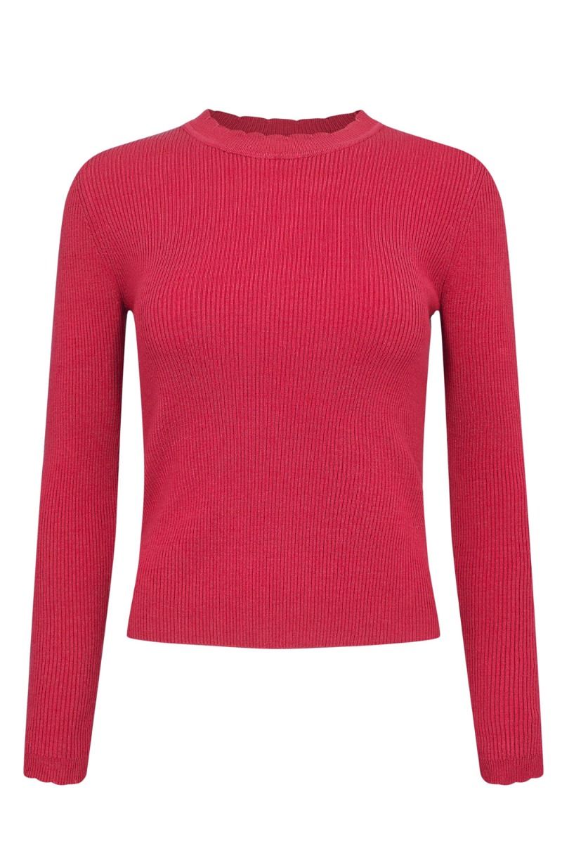 Nümph - Bluse - Nuroa O-Neck Pullover - Raspberry Sorbet