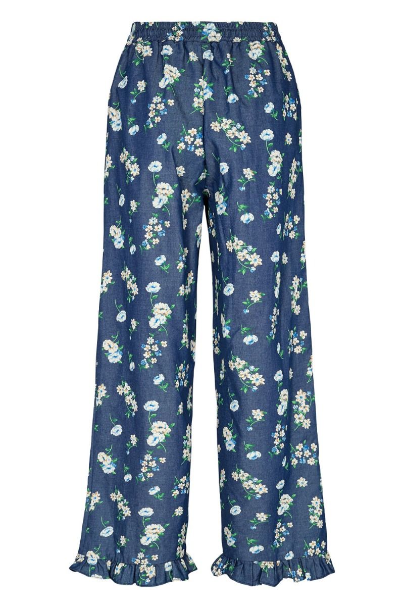 Nümph - Bukser - Nuedelle Pant - Medium Blue Denim