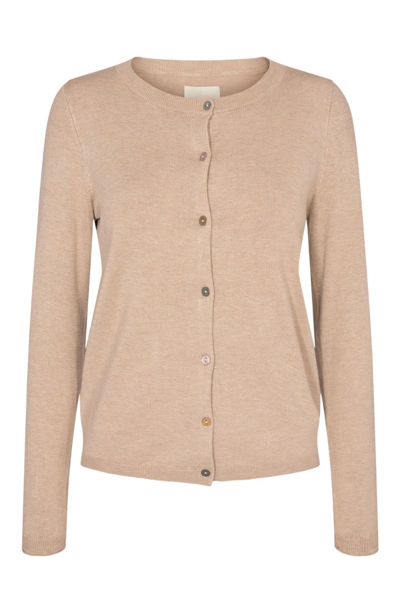 Nümph - Cardigan - Nubia Cardigan - Sesame Melange