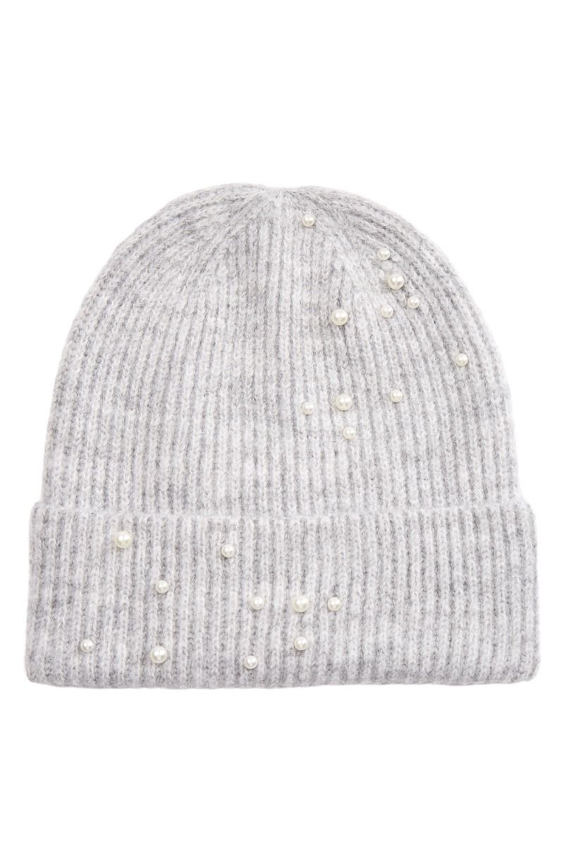 Nümph - Hue - Nupernille Hat - Light Grey Melange