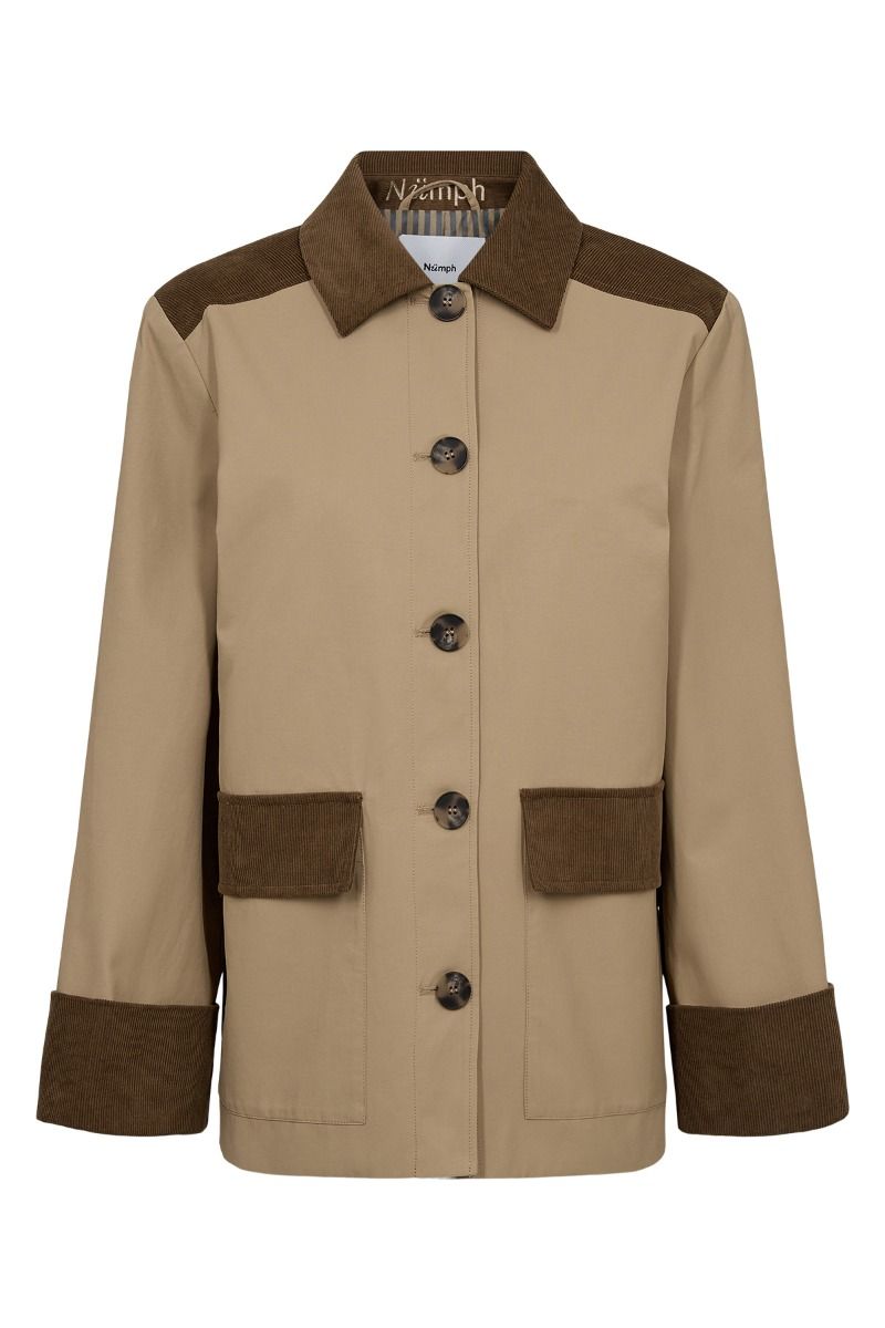 Nümph - Jakke - Emmi Jacket - Tiger´s Eye