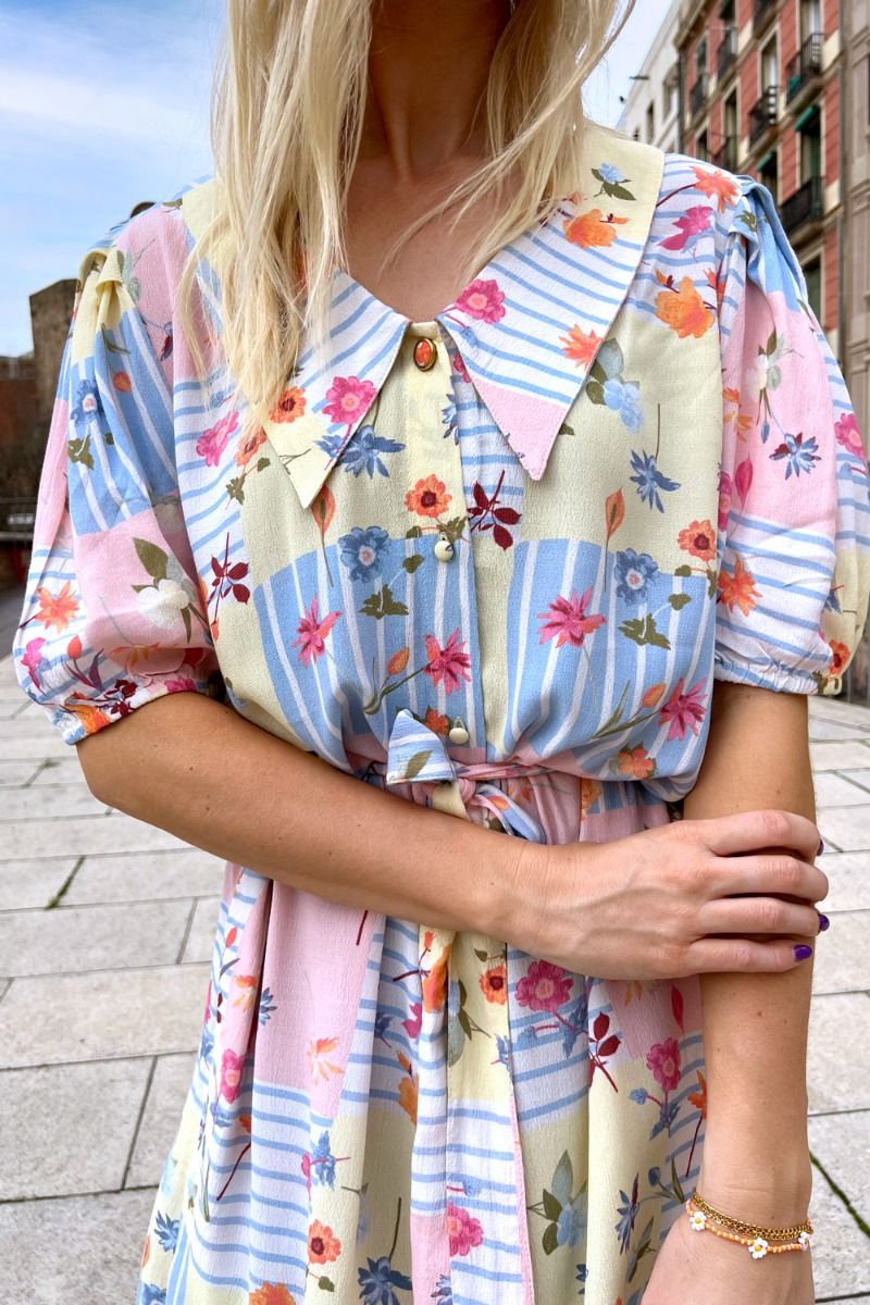 Nümph - Kjole - Ayo Dress - Mangano Calcite