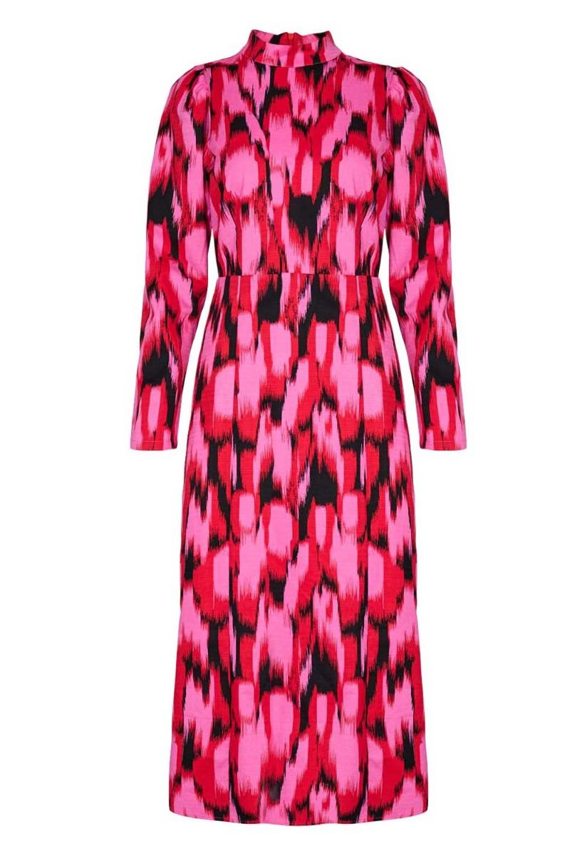 Nümph - Kjole - Nucamryn Dress - Molten Lava