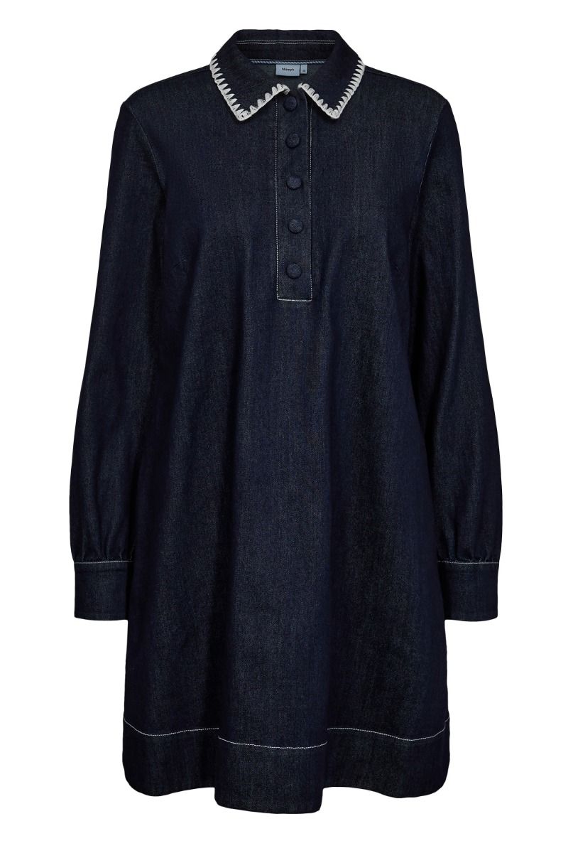 Nümph - NU Haven Dress - Dark Blue Denim