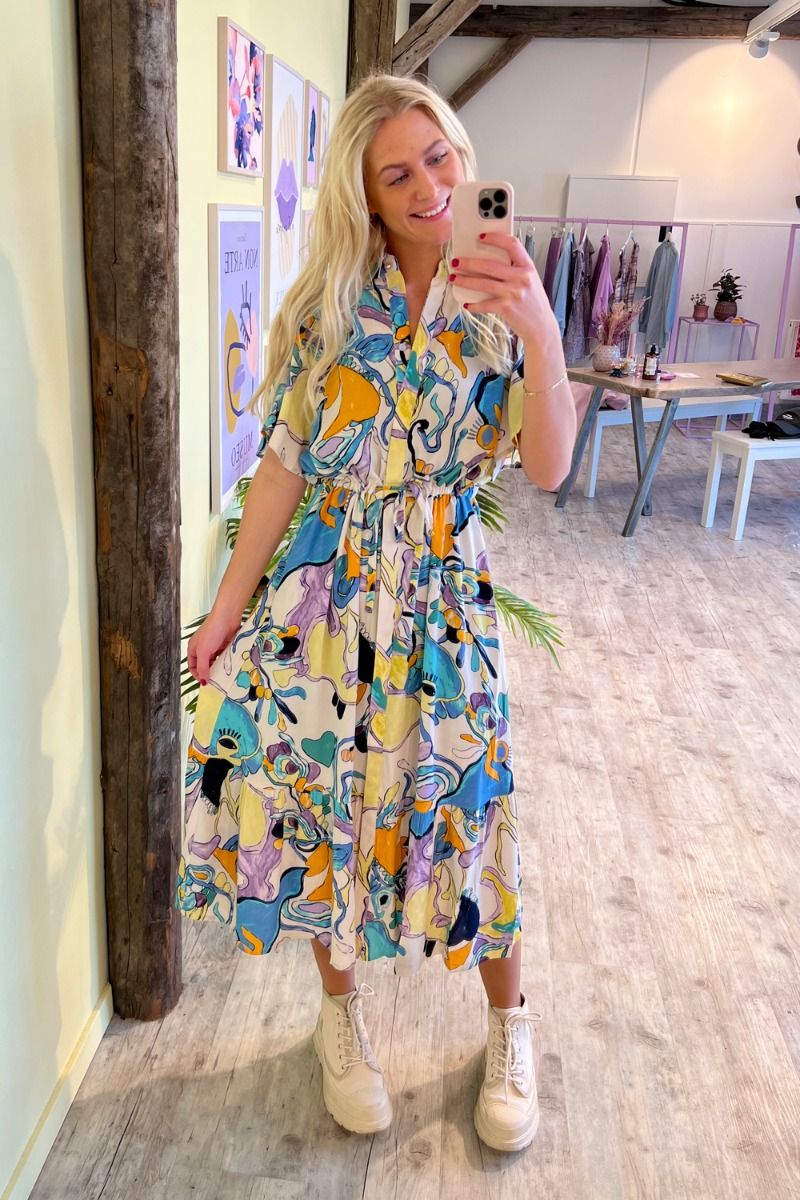 Nümph - Kjole - Ninna Dress - Mixed Colors