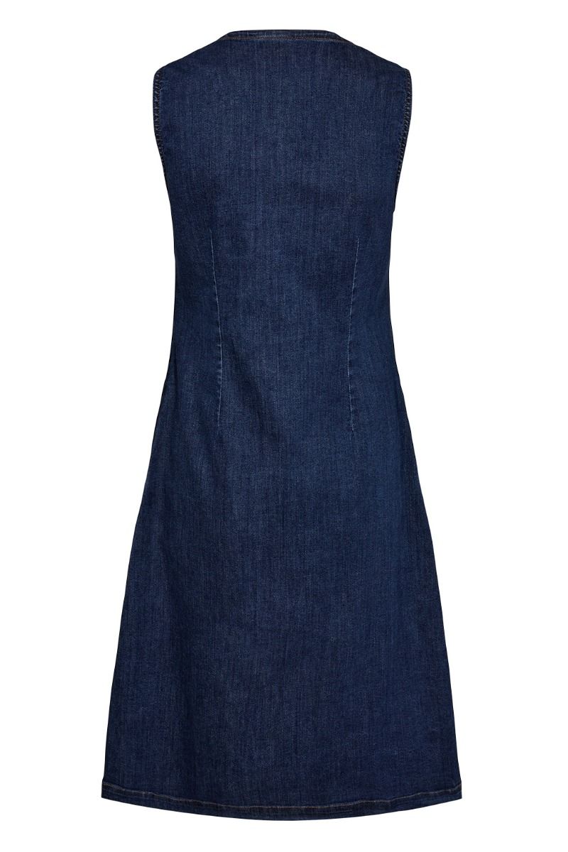 Nümph - Kjole - Nuamber Dress - Dark Blue Denim