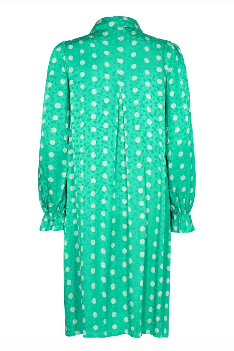 NÜMPH - Kjole - Nubell Shirt Dress - Simply Green