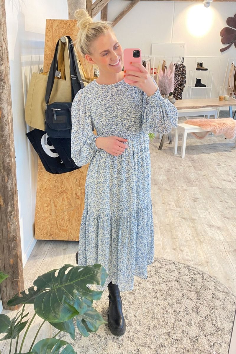 Nümph - Kjole - Nucaltum Dress - Wedgewood