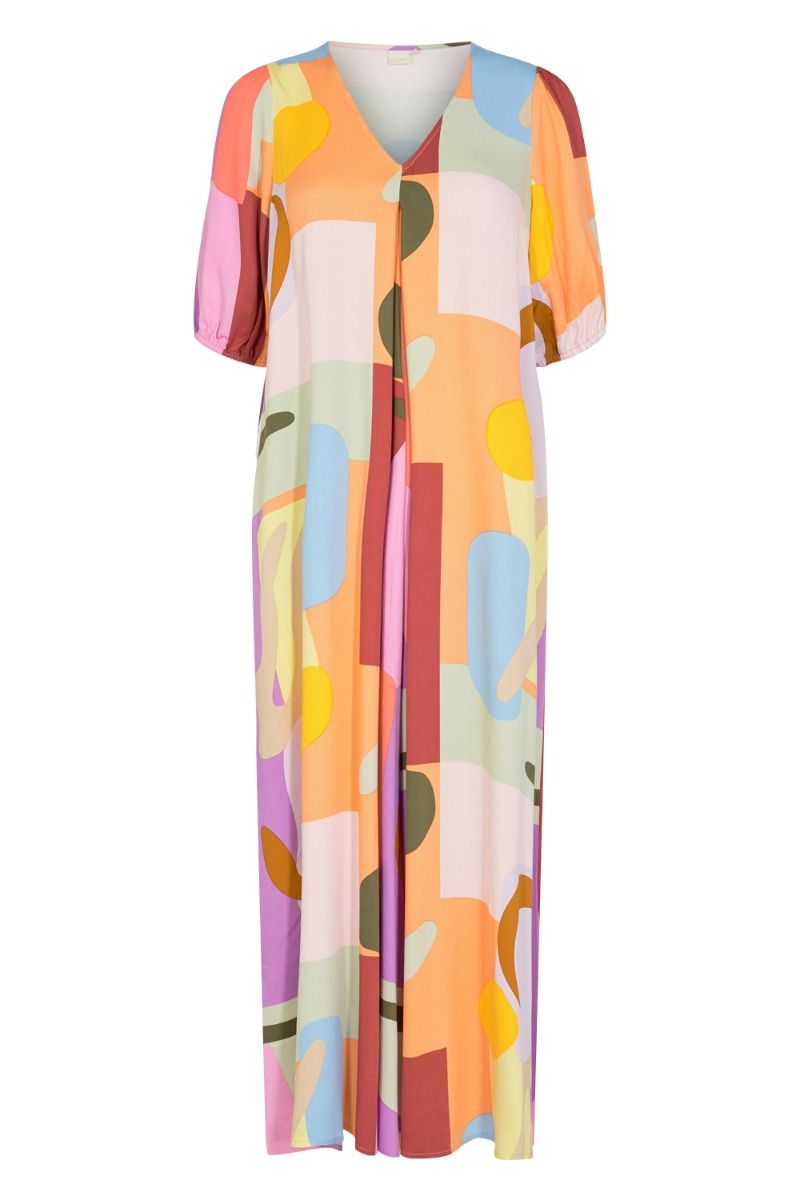 Nümph - Kjole - Nucelandine Dress - Peach Cobbler