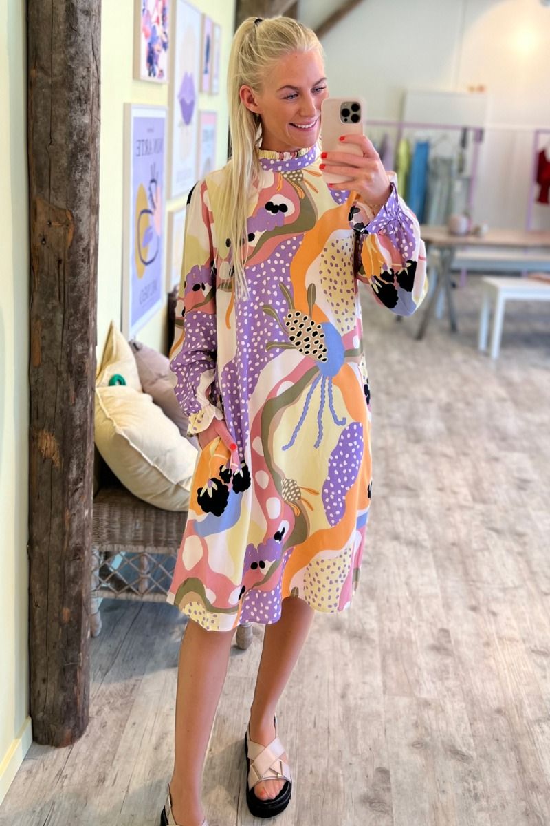 NÜMPH NUCHIARA SHORT DRESS Pearl 